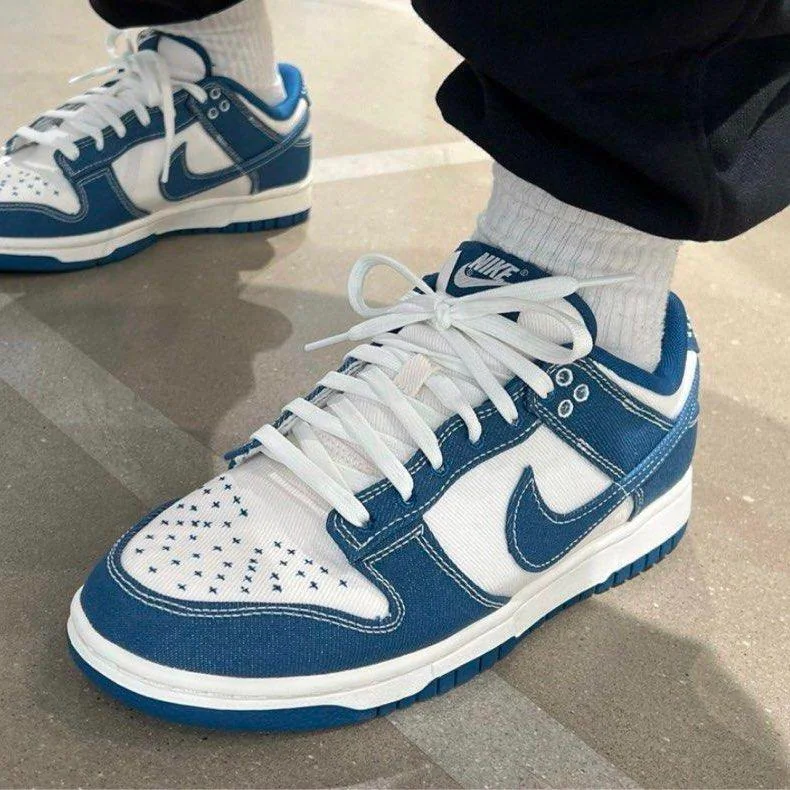 Nike Dunk Low Sashiko “Industrial Blue”