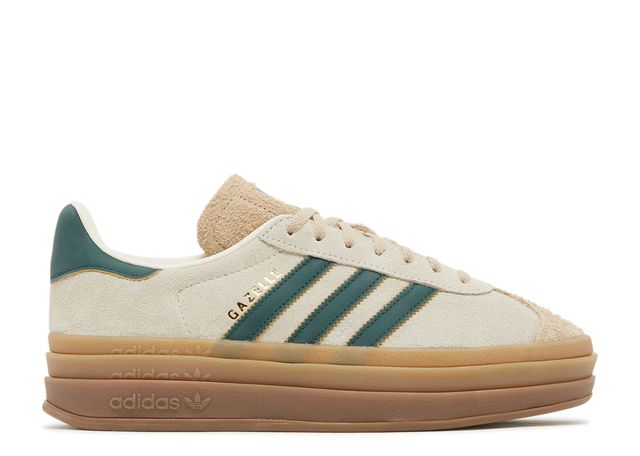Wmns Gazelle Bold 'Cream Collegiate Green'