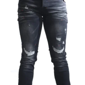 Diesel Ducati Paint Splatter Dirty Skinny Jeans