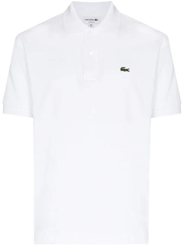 LACOSTE LOGO PATCH SHORT SLEEVE POLO SHIRT