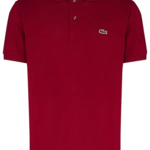 LACOSTE LOGO PATCH SHORT SLEEVE POLO SHIRT