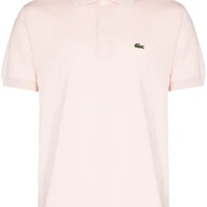 LACOSTE LOGO PATCH SHORT SLEEVE POLO SHIRT