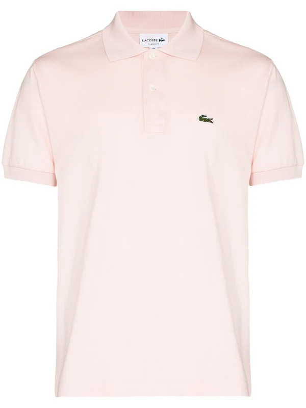 LACOSTE LOGO PATCH SHORT SLEEVE POLO SHIRT