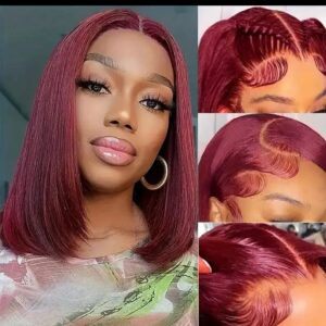 13*4 99J FULL FRONTAL LACE WIG GLUELESS