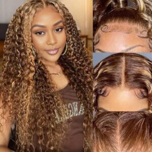 13*4 FULL FRONTAL LACE WIG GLUELESS