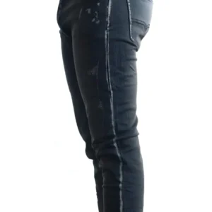 Diesel paint effect slim fit jeans