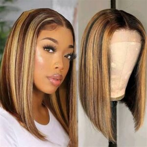 PIANO 13*4 FULL FRONTAL STRAIGHT LACE WIG