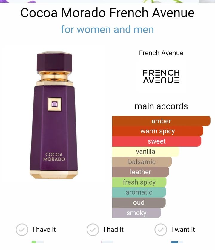 Cocoa Morado French Avenue 100ml - Image 2