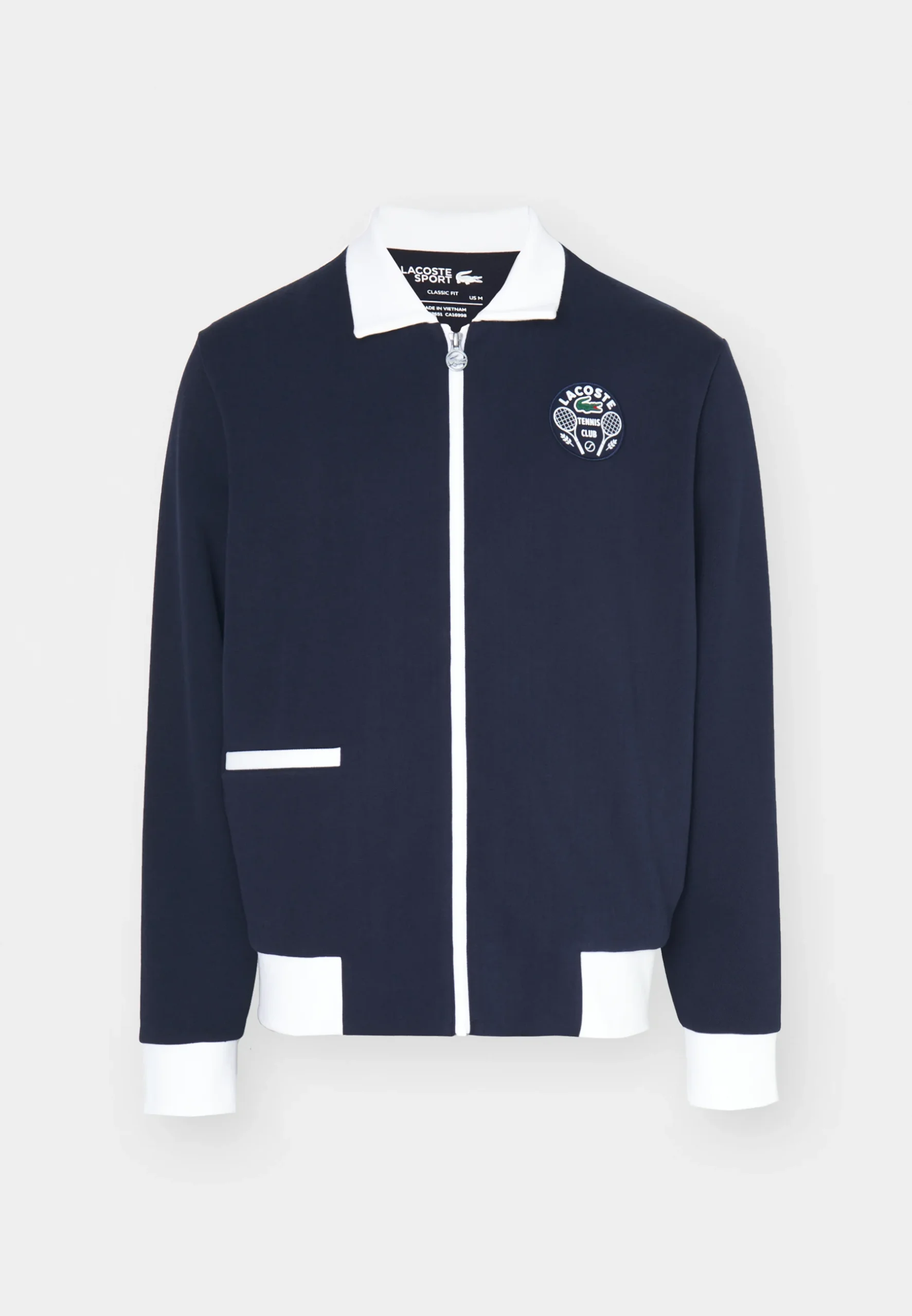 Lacoste 2-Piece Matching Set – Classic Crocodile Style Navy Blue - Image 8