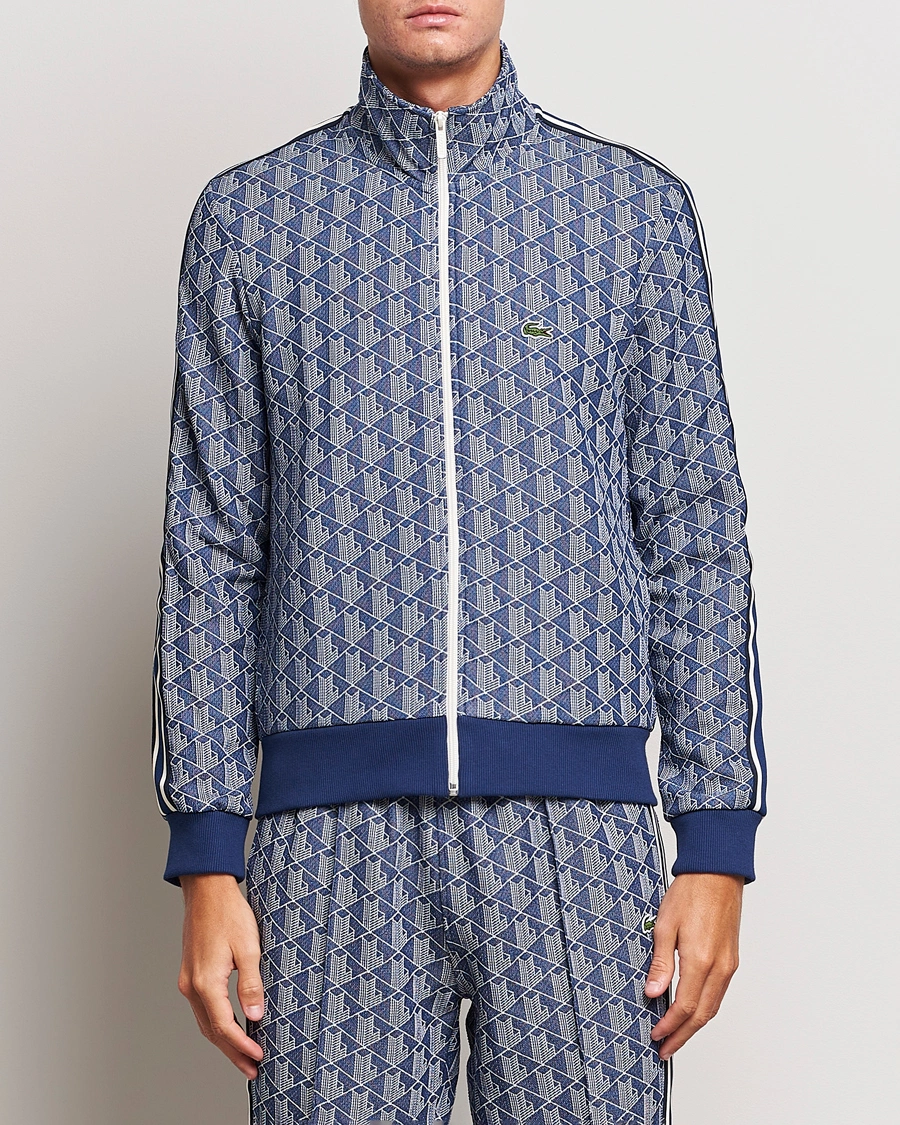 Lacoste Monogran 2 piece tracksuits Navy Blue