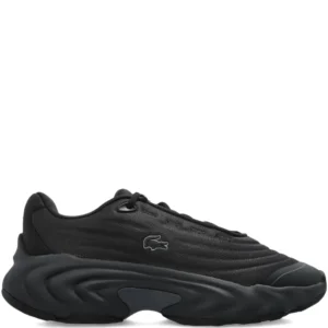 Lacoste Spinor textured chunky sneakers black