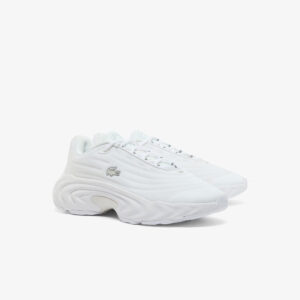 Lacoste Spinor textured chunky sneakers white