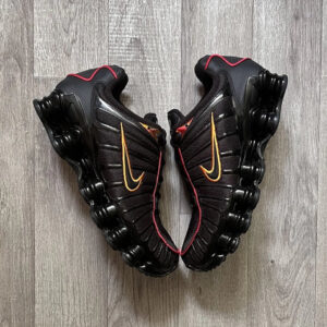 Nike Shox TL Black Orange sneakers