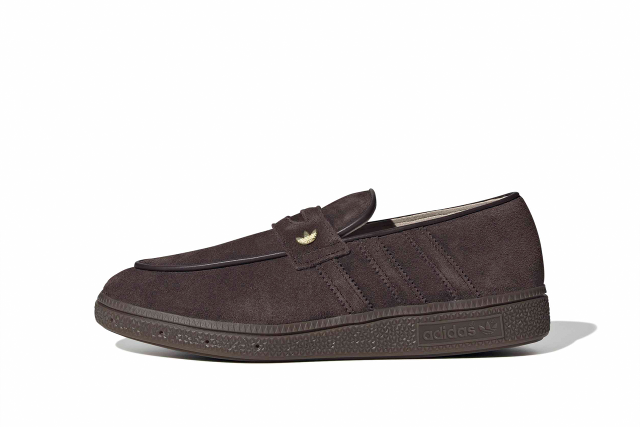 adidas Women's Handball Spezial Loafer Aurora Coffee/Gum - Image 5