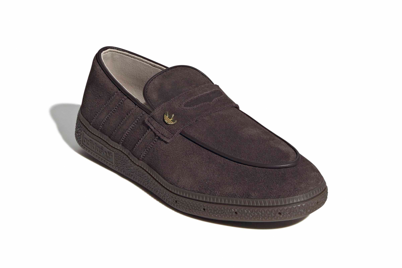 adidas Women's Handball Spezial Loafer Aurora Coffee/Gum - Image 4
